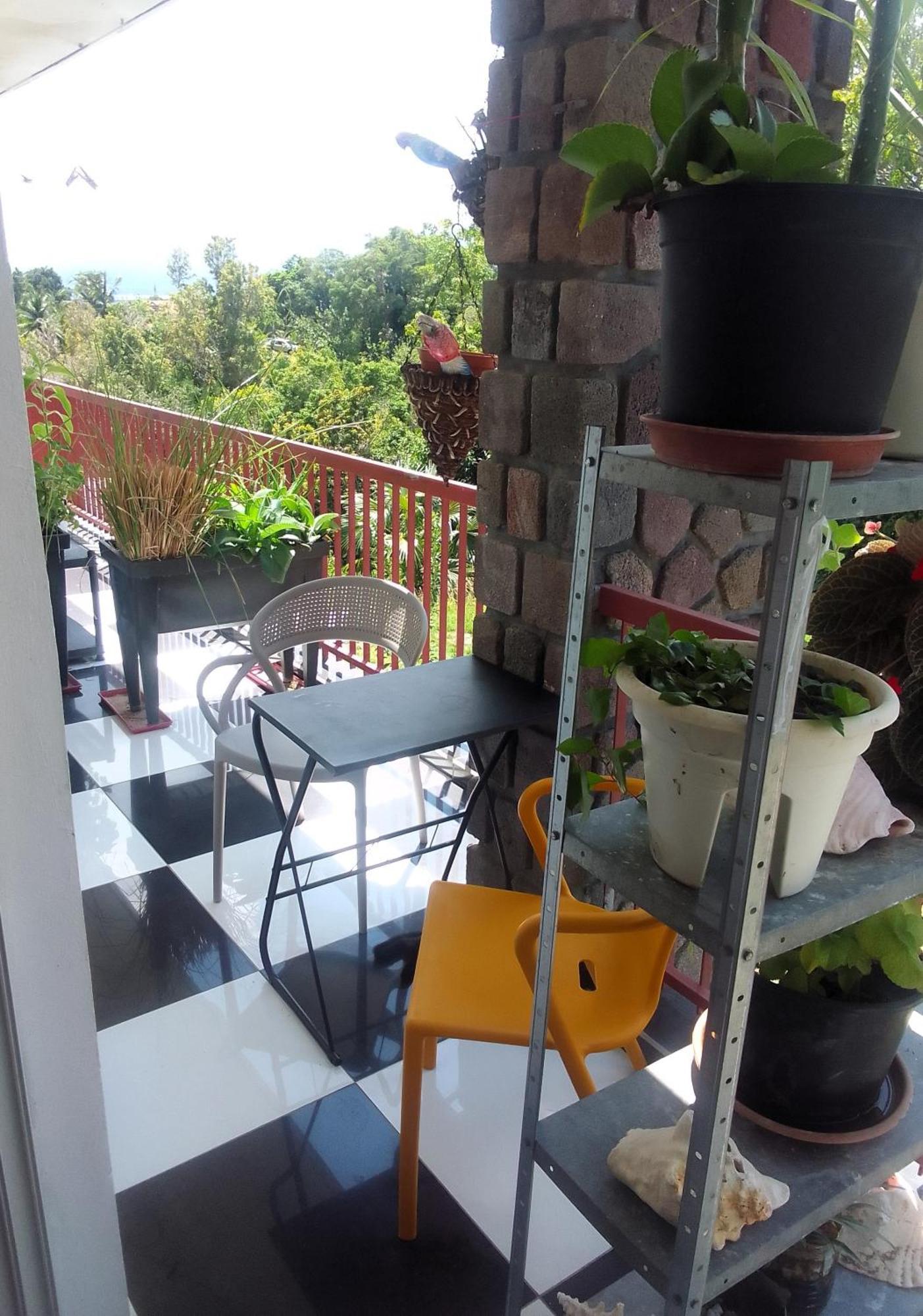 Chambre Avec Cuisine Et Sdb Semi-Privatives Separees Dans Un Ecrin De Verdure Les Abymes Exterior foto